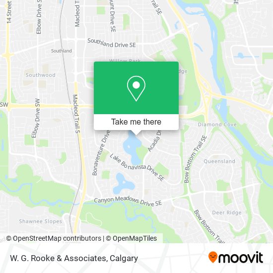 W. G. Rooke & Associates map