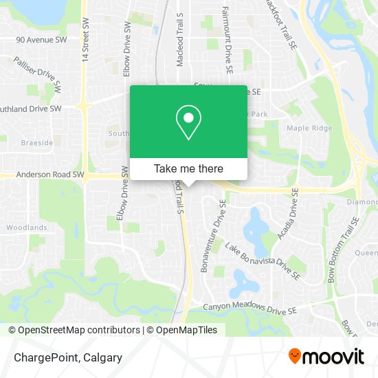 ChargePoint map