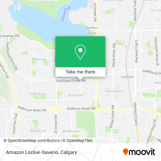 Amazon Locker-Saverio map