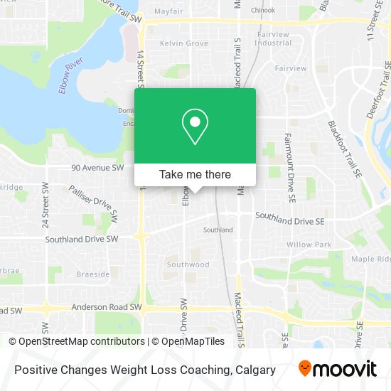 Positive Changes Weight Loss Coaching map