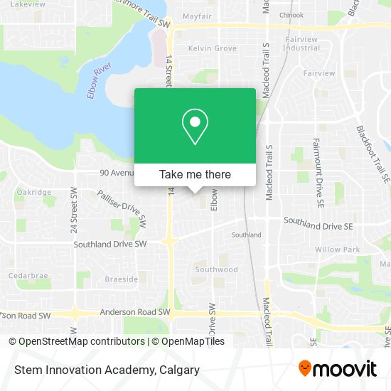 Stem Innovation Academy map