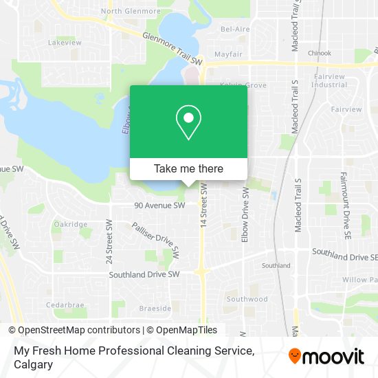 My Fresh Home Professional Cleaning Service map