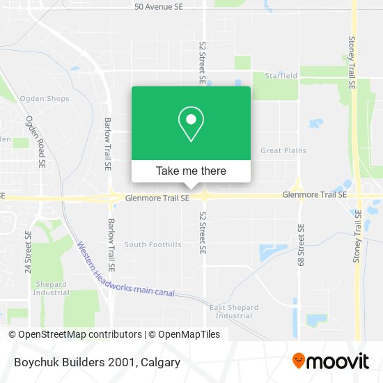 Boychuk Builders 2001 map