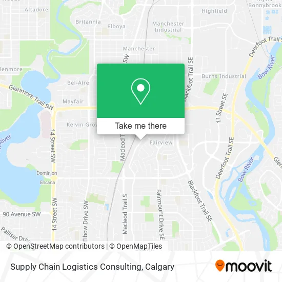 Supply Chain Logistics Consulting map