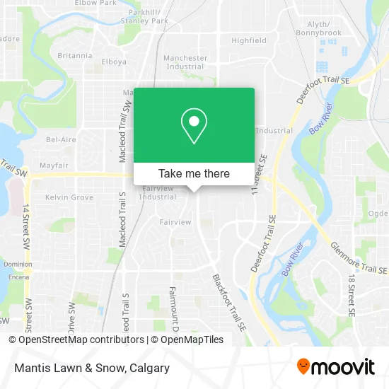 Mantis Lawn & Snow map