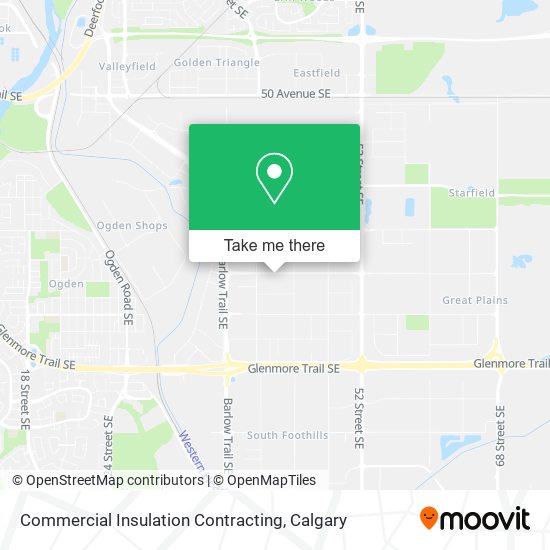 Commercial Insulation Contracting map