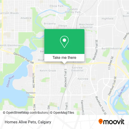 Homes Alive Pets map