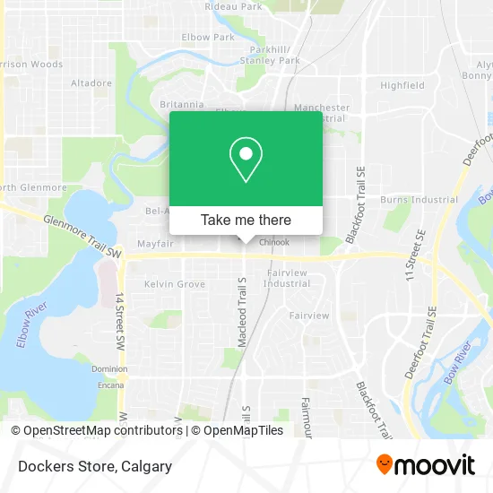 Dockers Store map