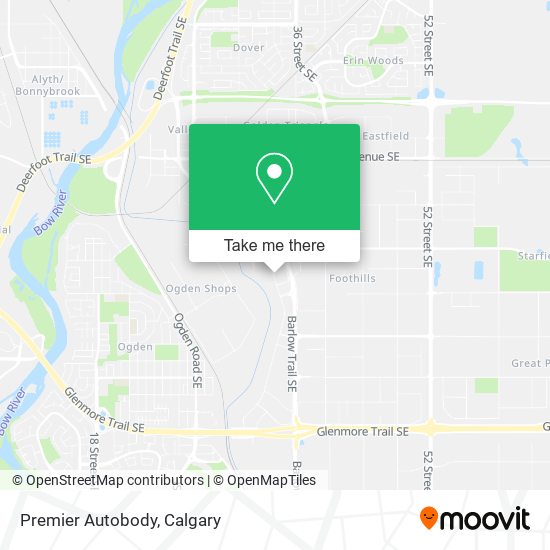 Premier Autobody map