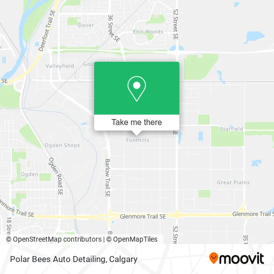 Polar Bees Auto Detailing map