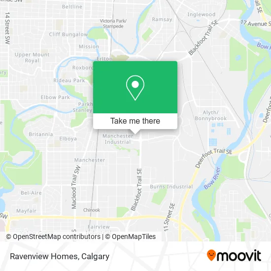 Ravenview Homes map