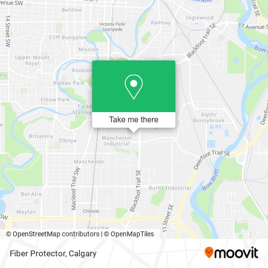 Fiber Protector map