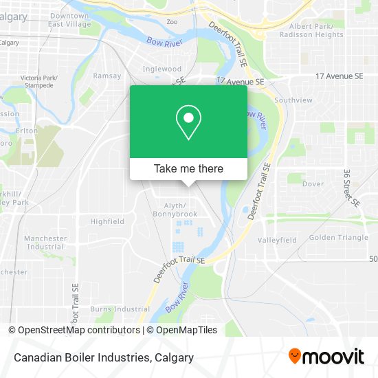 Canadian Boiler Industries map