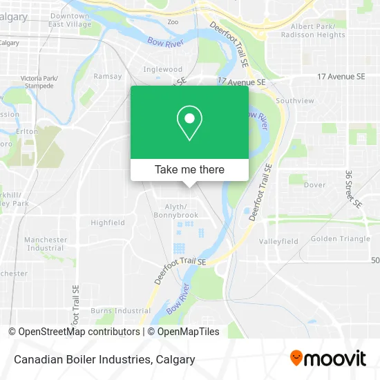 Canadian Boiler Industries map