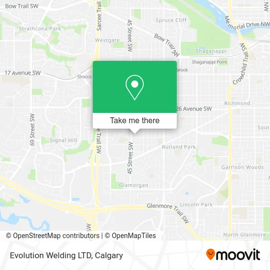 Evolution Welding LTD map