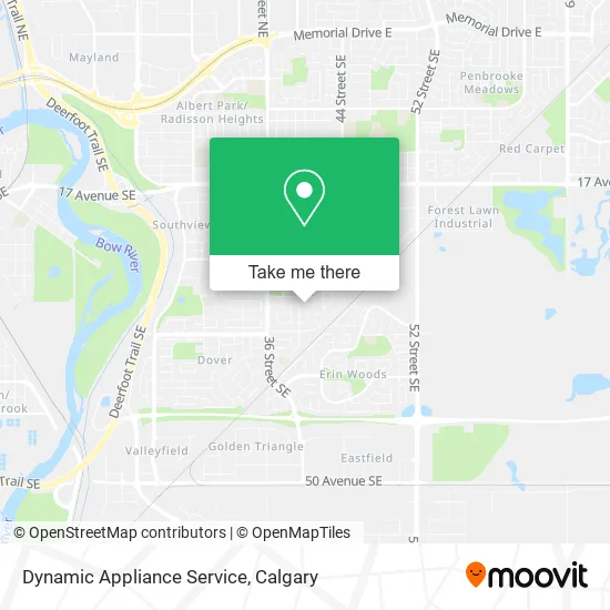 Dynamic Appliance Service map