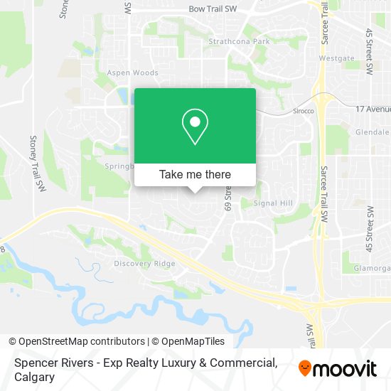 Spencer Rivers - Exp Realty Luxury & Commercial map