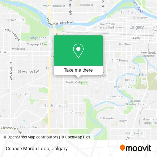 Cspace Marda Loop map