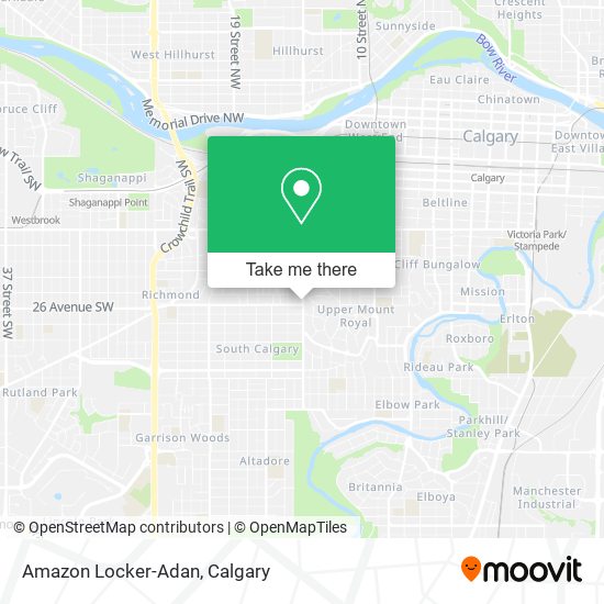 Amazon Locker-Adan map