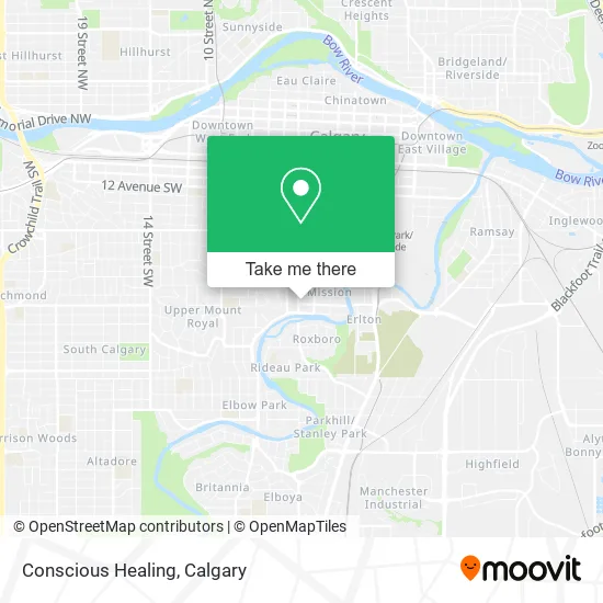 Conscious Healing map