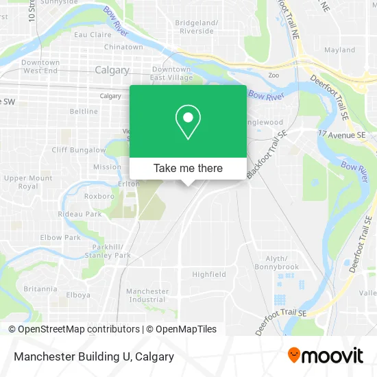 Manchester Building U map