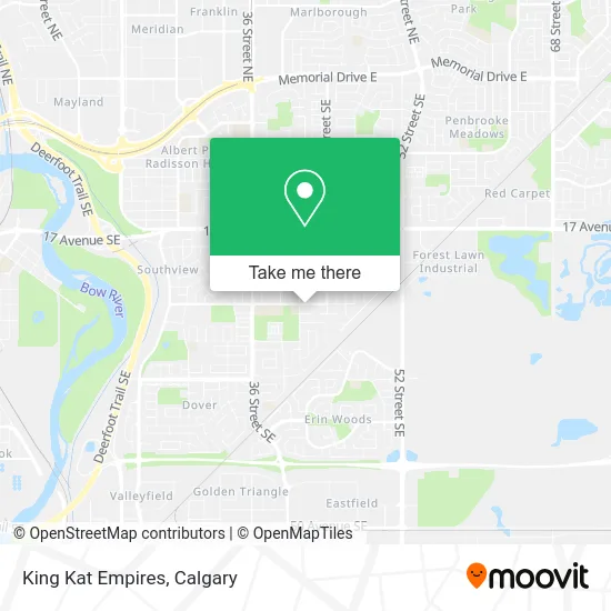 King Kat Empires map