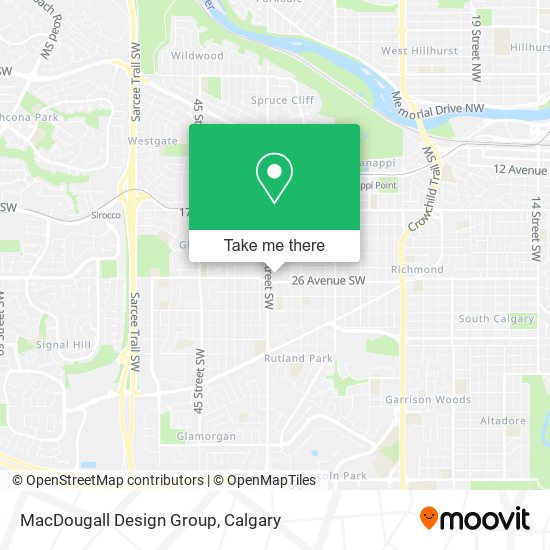 MacDougall Design Group map