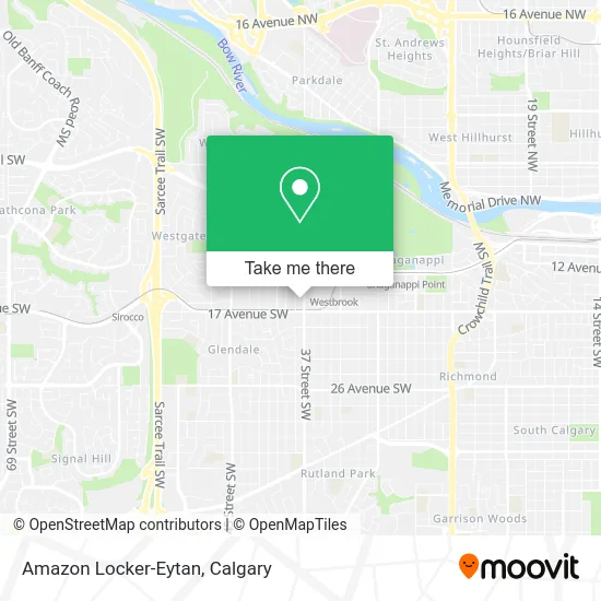 Amazon Locker-Eytan map