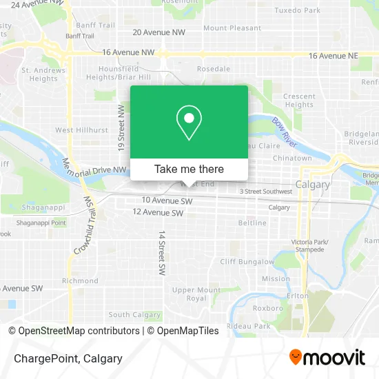 ChargePoint map
