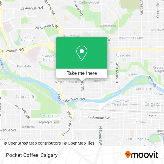 Pocket Coffee map