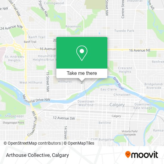 Arthouse Collective map