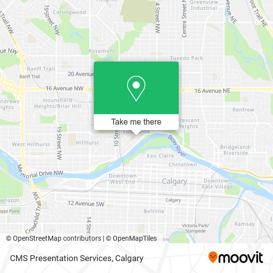 CMS Presentation Services map