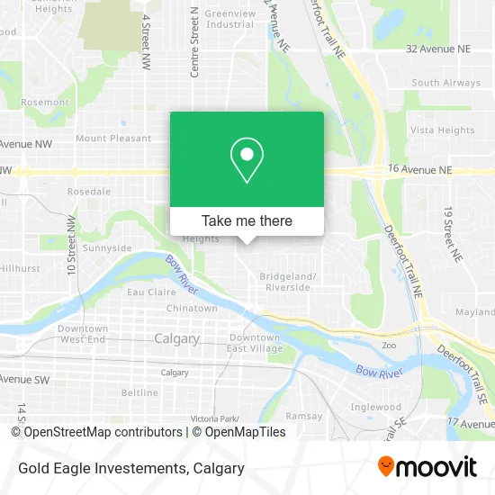 Gold Eagle Investements map