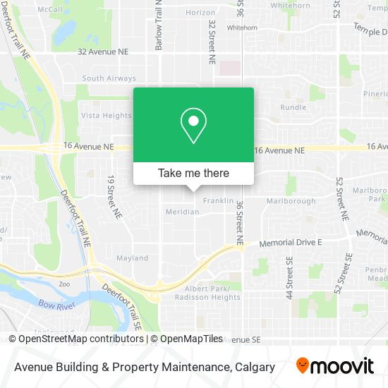 Avenue Building & Property Maintenance map
