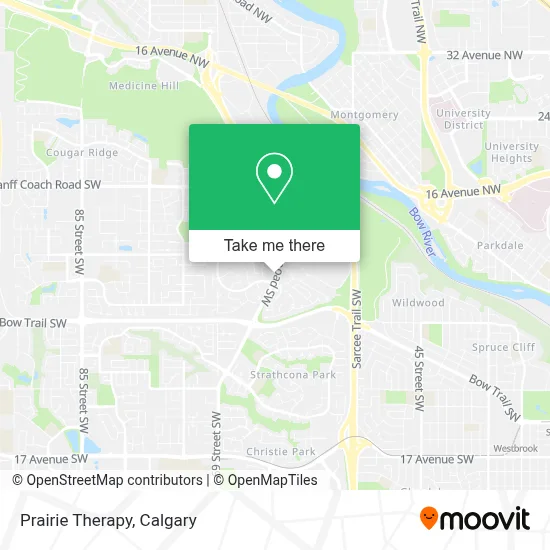 Prairie Therapy map