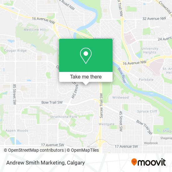 Andrew Smith Marketing map