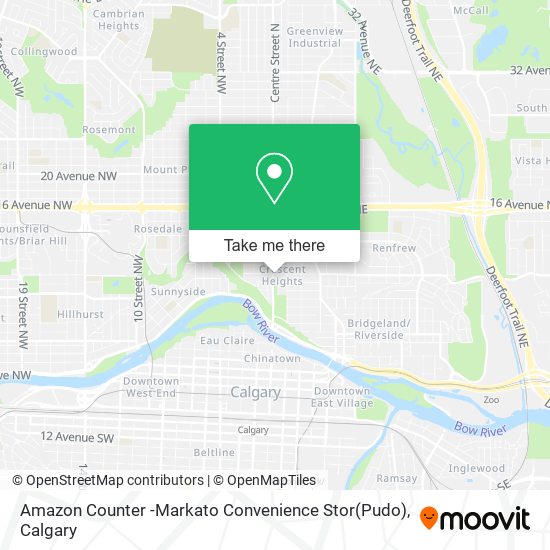 Amazon Counter -Markato Convenience Stor(Pudo) map