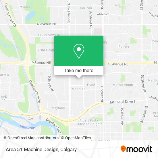 Area 51 Machine Design map