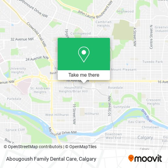 Abougoush Family Dental Care map
