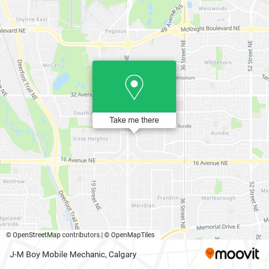 J-M Boy Mobile Mechanic map
