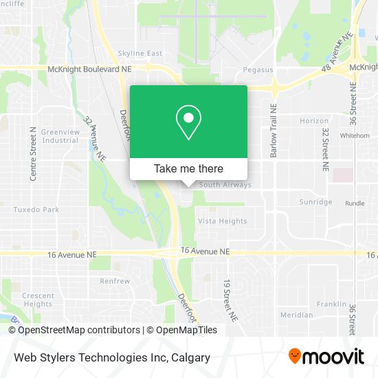 Web Stylers Technologies Inc map