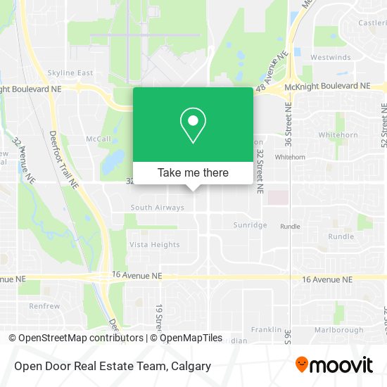 Open Door Real Estate Team map