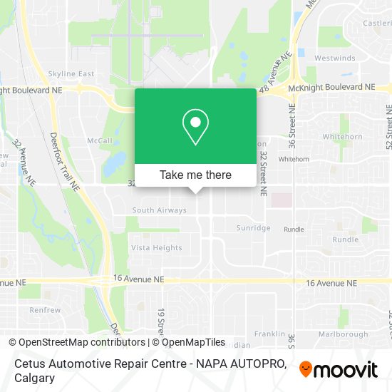 Cetus Automotive Repair Centre - NAPA AUTOPRO map
