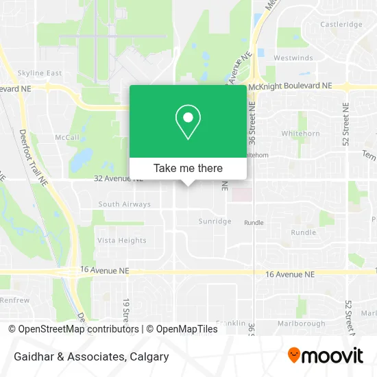 Gaidhar & Associates map