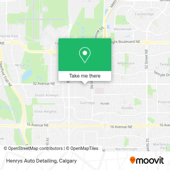 Henrys Auto Detailing map
