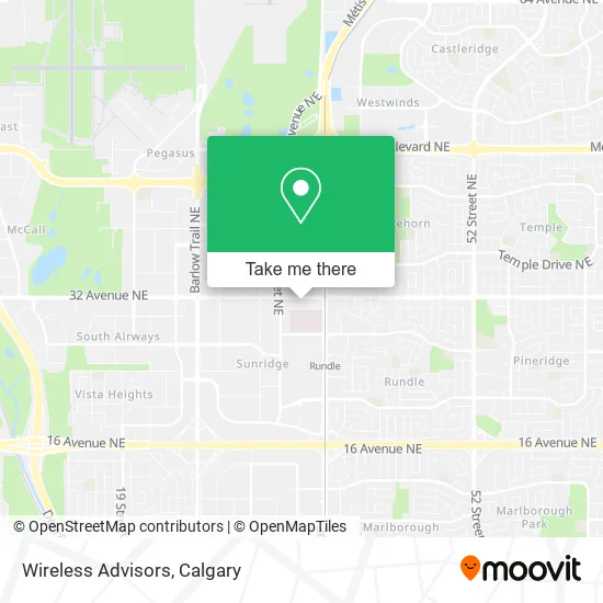 Wireless Advisors map