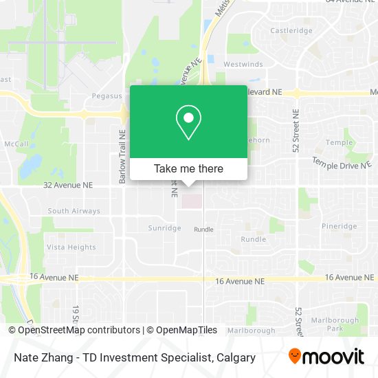 Nate Zhang - TD Investment Specialist map