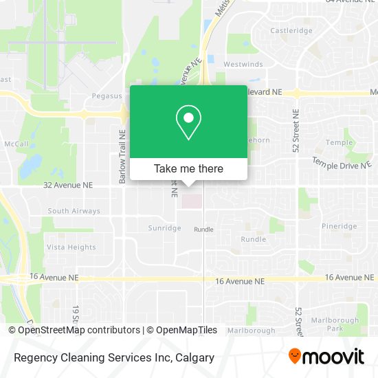 Regency Cleaning Services Inc map
