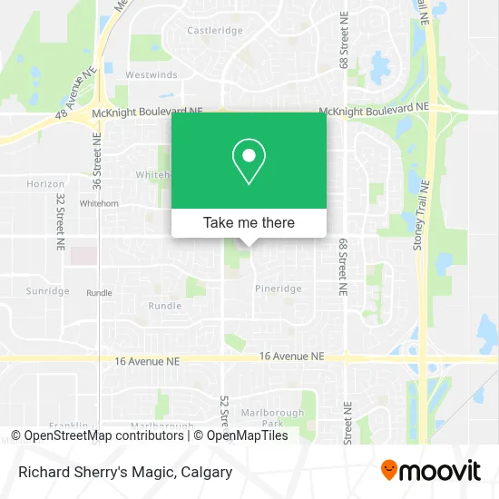 Richard Sherry's Magic map