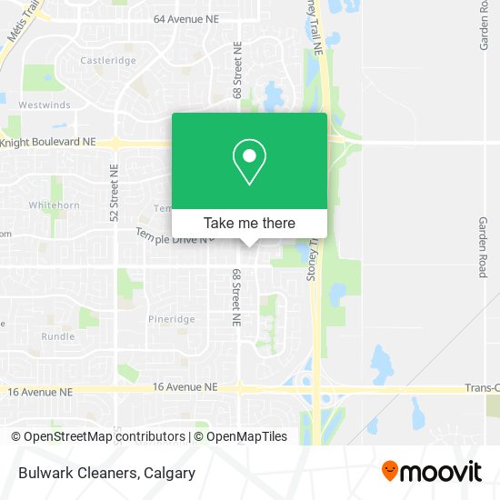 Bulwark Cleaners map